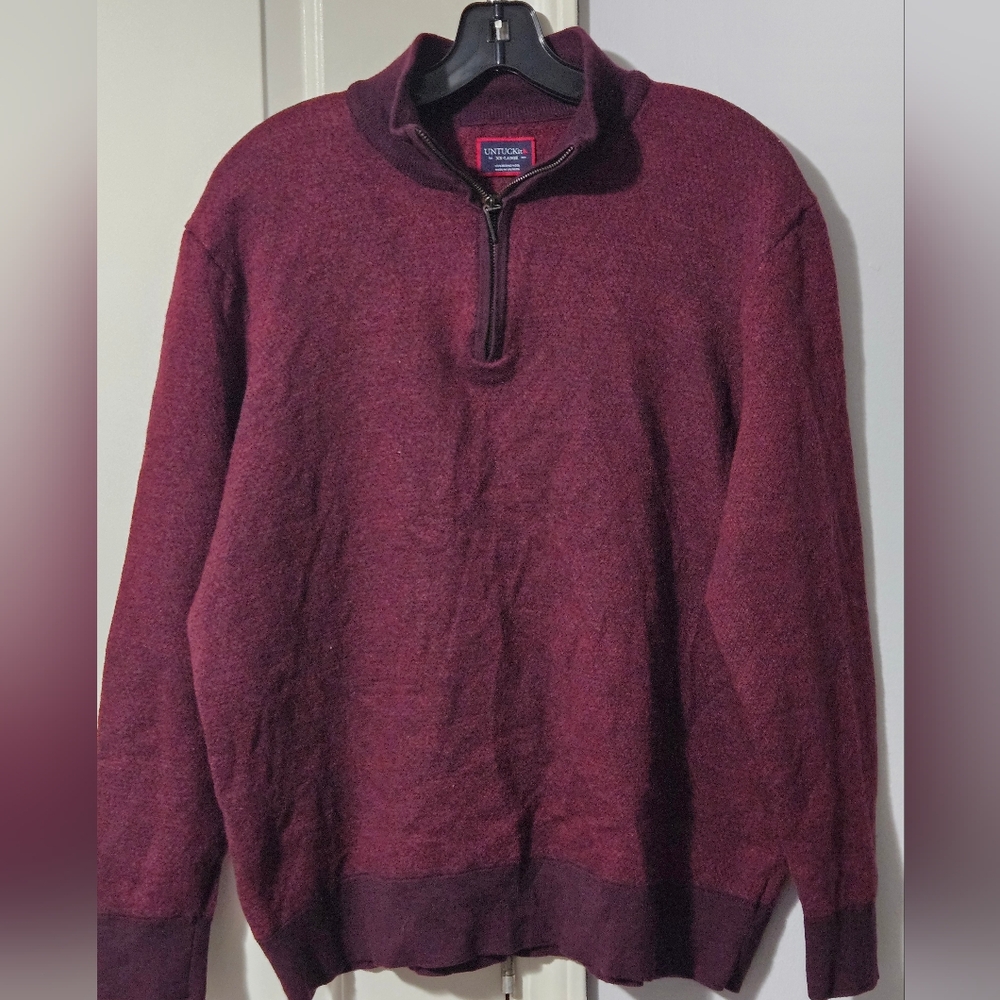 Untuckit wool pullover